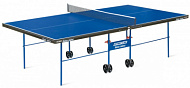 Теннисный стол Start Line Game Indoor синий (с сеткой)