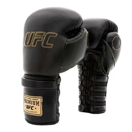 Премиальные тренировочные перчатки UFC на шнуровке 12 унций