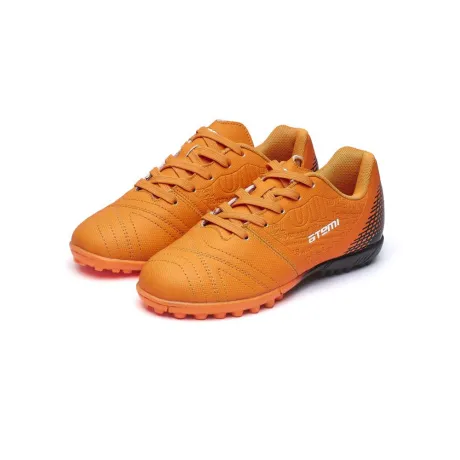 Бутсы футбольные Atemi, оранжевые, синтетическая кожа, р.34, SD550 TURF
