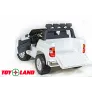 Детский электромобиль ToyLand TOYOTA TUNDRA белый - Фото 6