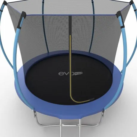 Батут с внутренней сеткой и лестницей EVO JUMP Internal 10ft (Blue) - Фото 5