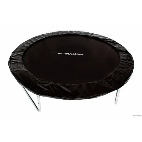 Батут GetActive Jump 10FT Outside черный с нижней сеткой и чехлом - Фото 9