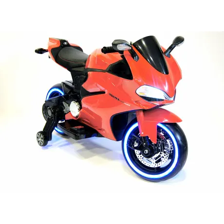 Мотоцикл RiverToys A001AA оранжевый