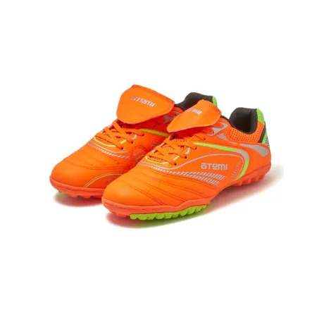 Бутсы футбольные Atemi, оранжевые, синтетическая кожа, р.37, SD300 TURF