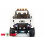Электромобиль ToyLand Jeep WHE 1688 4Х4 белый - Фото 3