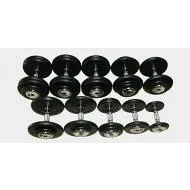 Гантельный ряд MATRIX FDS-2.5-50 обрезиненный (20 пар)