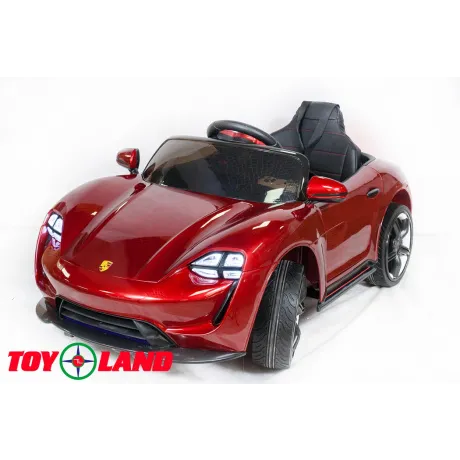 Электромобиль ToyLand Porsche Sport QLS 8988 красный (краска)