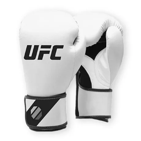 Перчатки UFC тренировочные для спаринга 6 унций белые