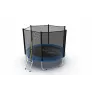 Батут с внешней сеткой и лестницей EVO JUMP External 8ft (Blue) - Фото 2