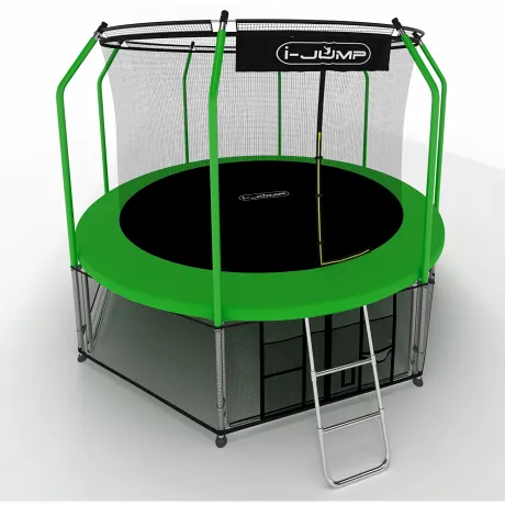 Батут I-JUMP Elegant 10FT Green - Фото 2