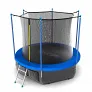 Батут с внутренней сеткой EVO JUMP Internal 12ft (Sky) + нижняя сеть - Фото 5