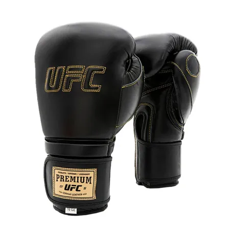 Премиальные тренировочные перчатки UFC на липучке 12 унций