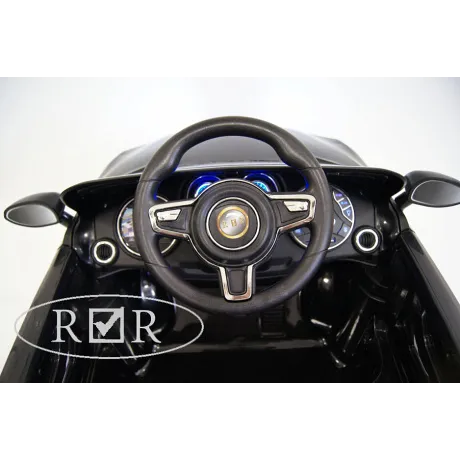 Электромобиль RiverToys BMW O006OO VIP (черный) - Фото 8