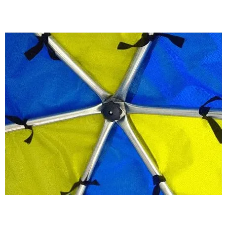 Батут Optifit Like Blue 16ft с сине-желтой крышей - Фото 4