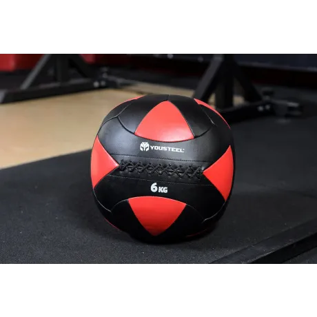 Мяч тренировочный Yousteel WALLBALL, 6 кг, D=35.5 см