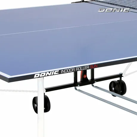 Теннисный стол Donic Indoor Roller SUN 16mm синий - Фото 4