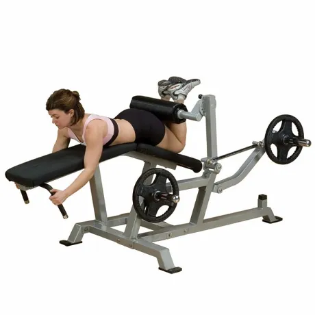 Сгибание ног лежа Body Solid LVLC на свободном весе - Фото 2