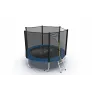 Батут с внешней сеткой и лестницей EVO JUMP External 8ft (Blue) - Фото 5
