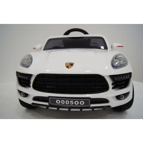 Электромобиль RiverToys Porsche Macan O005OO VIP (белый) - Фото 2