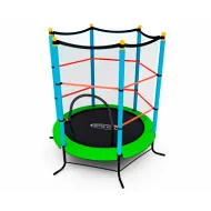Батут детский DFC SMRKIDS 55" с сеткой, GREEN