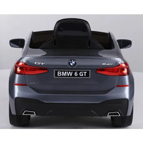 Электромобиль RiverToys BMW 6 GT JJ2164 (серебристый) - Фото 2