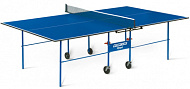 Теннисный стол Start Line Olympic синий (с сеткой)