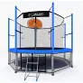Батут i-Jump Basket 12ft blue - Фото 3