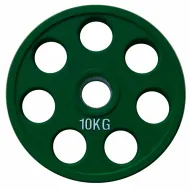 Диск олимпийский обрезиненный цветной Body Solid RCP19-10