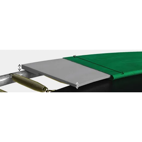 Батут Berg Favorit Regular 330 (Green) + сетка Comfort - Фото 4