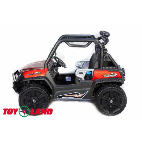 Электромобиль ToyLand Багги 3314 красный краска - Фото 5