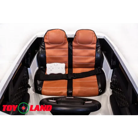 Электромобиль джип ToyLand Range Rover 0903 белый - Фото 8