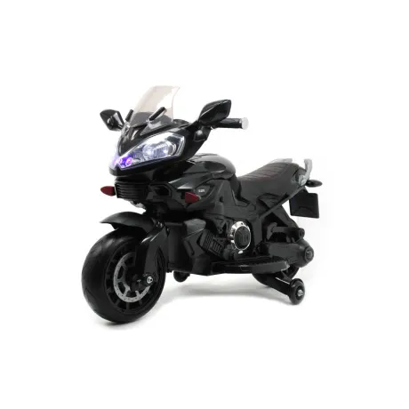 Электромотоцикл RiverToys E222KX черный