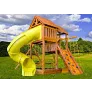 Игровая площадка SkyFort Deluxe с горкой и горкой-трубой - Фото 3