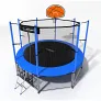 Батут i-Jump Basket 12ft blue - Фото 6
