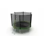 Батут с внешней сеткой и лестницей EVO JUMP External 8ft (Green) - Фото 2