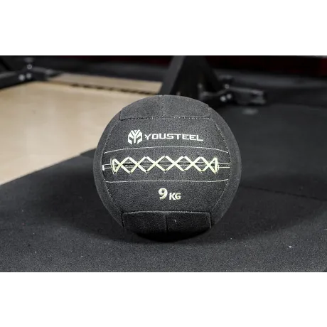 Мяч тренировочный Yousteel KEVLAR WALLBALL 9 кг