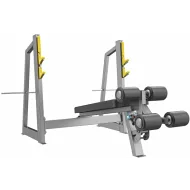 Скамья-стойка для жима под углом вниз DHZ Olympic Decline Bench A3041 RUS