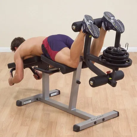 Тренажер сгибание-разгибание ног Body Solid GLCE365 на свободном весе - Фото 3