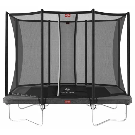 Батут BERG Ultim Favorit Regular 280 Grey + защитная сетка Safety Net Comfort