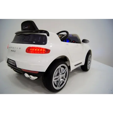 Электромобиль RiverToys Porsche Macan O005OO VIP (белый) - Фото 14