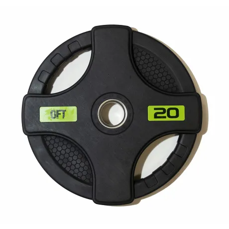 Штанга олимпийская OriginalFitTools 180 кг (диски с двумя хватами) - Фото 7