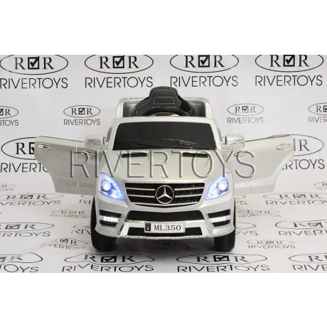 Электромобиль RiverToys Mercedes-Benz ML350 белый