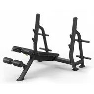 Олимпийская скамья с отрицательным углом наклона Spirit SP-4211