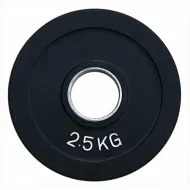 Диск олимпийский обрезиненный цветной Body Solid RCP19-2,5