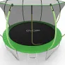 Батут с внутренней сеткой и лестницей EVO JUMP Internal 12ft (Green) - Фото 5