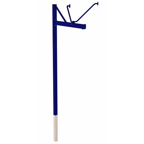 Стойка баскетбольная уличная одноопорная ZSO 39336 для тренировочного щита 900х1200 мм (вынос 1200 мм)